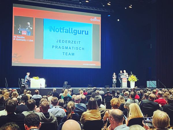 Große Präsentation am DGINA-Kongress 2023
