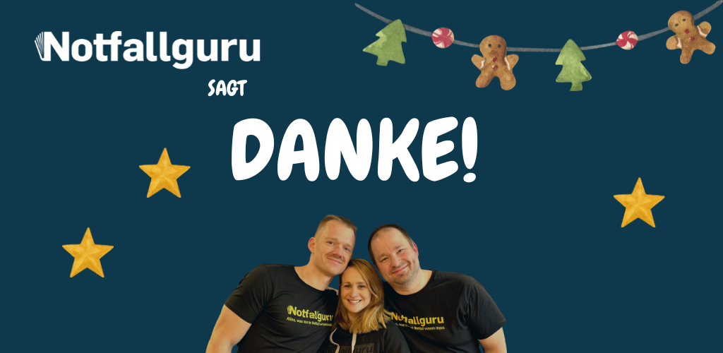 Notfallguru unterstützen - mit einer Spende